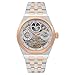 Produktbild Ingersoll The Broadway Herren-Automatikuhr, 43 mm, mit grauem Zifferblatt und zweifarbigem Armband aus Silber/Roségold