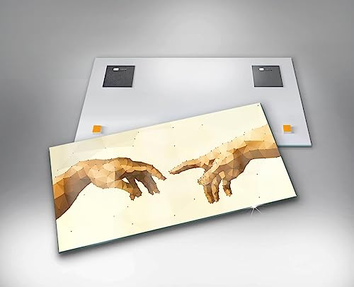 Peinture murale verre durable contre la décoloration Wallfluent 100x50cm - 2