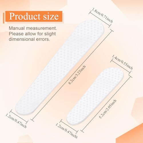 36 Pcs Stop Strap Slips Non Slip Purse Strap for Shoulder Bag Tote Bag, 18 Large and 18 Small Sizes Transparent Anti-Slip Stickers, Gummy Stick-ons to Stop Purse from Slipping Down2