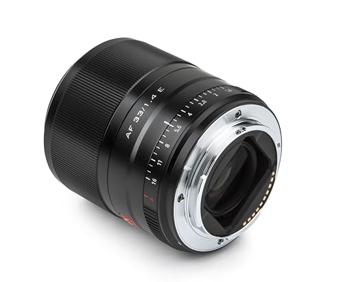 Viltrox AF 33mm F1.4 APS-C Lens for Sony E-Mount, Prime Lens for Sony E-Mount Camera A5100 A6100-A6700 ZV-E10 FX30 FX3 A7C A7II A7RII A7SIII A7III A7RIII A7IV A7RIV A7RV A9 A1 ZEV1 A7CR A7II
