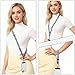 HONZUEN Phone Lanyard Crossbody, Adjustable Cell Phone Strap Cross Body Neck Lanyard for Women Men, Blue Boho