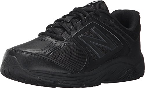 New Balance Women's 847 V3 Walking Shoe, Black/Black, 5 M US