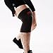 Knee Brace Compression Support Sleeve, Single (Black)
