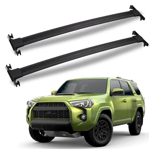 Barras portaequipajes para Toyota 4Runner 2010-2025 en aluminio plata riles de techo 4