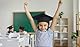 BLUECHOLON Verstellbarer Abschlusshut für Kinder, schwarz, Doktorhut, Graduierung für Kinder und Grundschule, Abschlusshut für Jungen und Mädchen
