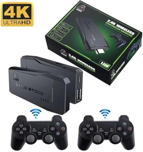 Asmvt Retro 64G Game Console, Classic HD Game Console, 10000...