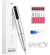 Cordless Nail Drill, Senignol 30000RPM Professional Electric Nail Drill Machine for Acrylic Nails...