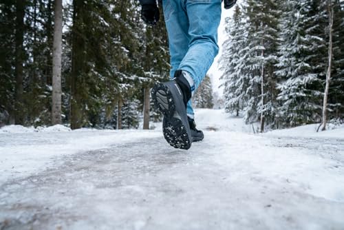 Icebug Metro2 BUGrip Men's Winter Walking Boots with Steel Studs – Suede Upper – Slip-Resistant Traction – Zipper Closure 5