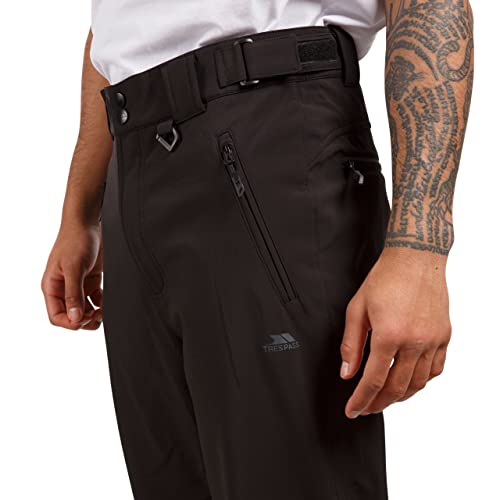 Trespass Hemic S/Shell Pantalón, Hombre, Negro (blx), XXL