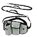 Pecute Hands-Free Dog Leash with Pouch, Comfortable Shock Absorbing Bungee Dog Waist Leash for Running Walking & Jogging, Great for Medium & Large Dogs up to 220lbs, Dual Handle