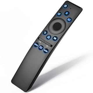 Backlit Universal Remote Control for Samsung Smart TV, Samsung Remote Control Replacement, Compatible for UHD QLED 8K 4K Smart TVs, with Shortcut Buttons for Netflix, Prime Video and Hulu