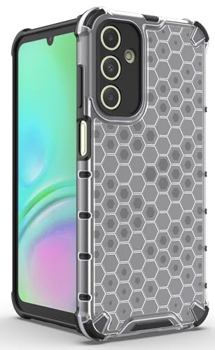 Image of Glasgow Back Case Cover Compatible with [ Samsung Galaxy F15 5G ] (Stylish Design) - Transparent
