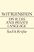 Wittgenstein on Rules and Private Language