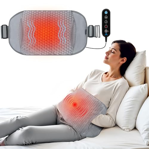 COMFIER Cintura Termica Massaggiante per la Schiena, 3...