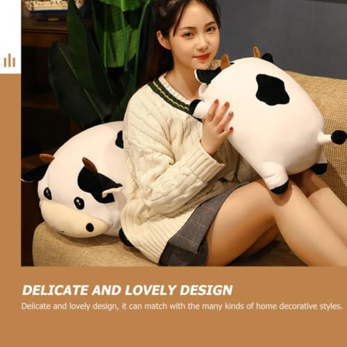 Peluche de vaca de algodón PP divertido para dormitorio infantil 5