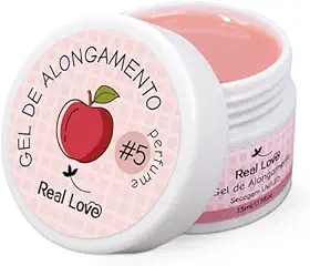 Gel de Alongamento Para Unhas Aromatizado 15ml - Real Love (Cor 5)