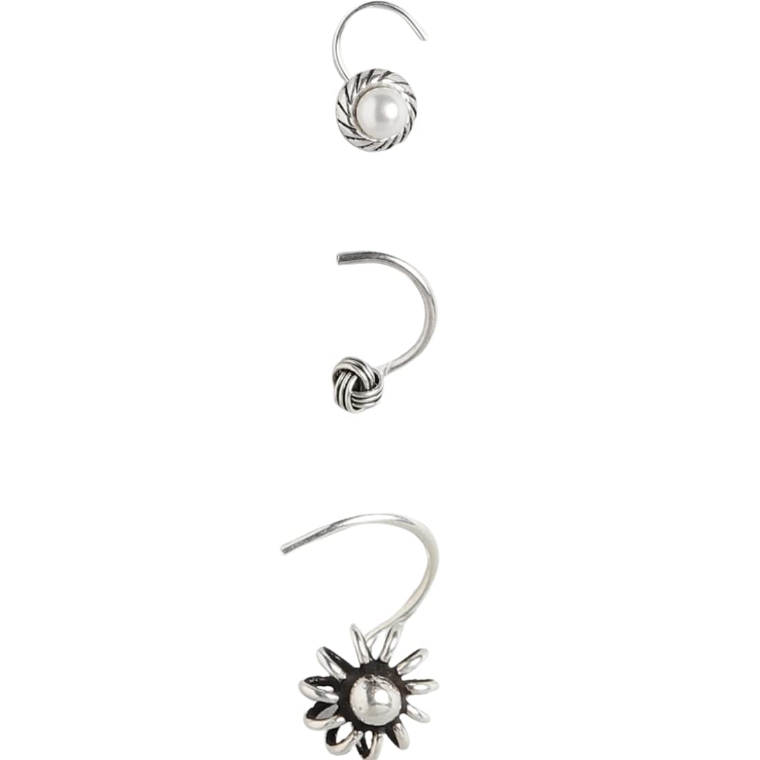 See full amazon price history chart for ZAVYA 925 Pure Silver Oxidised Mix Style Classic Combo Nose Pin Gift Pack of 3 Pcs | Stylish Silver Nose Ring | With Certificate of Authenticity and 925 Hallmark ZAVYA 925 Pure Silver Oxidised Mix Style Classic Combo Nose Pin Gift Pack of 3 Pcs | Stylish Silver Nose Ring | With Certificate of Authenticity and 925 Hallmark (B099S6M2QW) Amazon Price History, Amazon Price Tracker