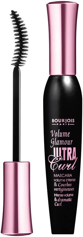 Bourjois Volume Glamour Mascara for Women, Ultra Curl Black, 0.4 Ounce