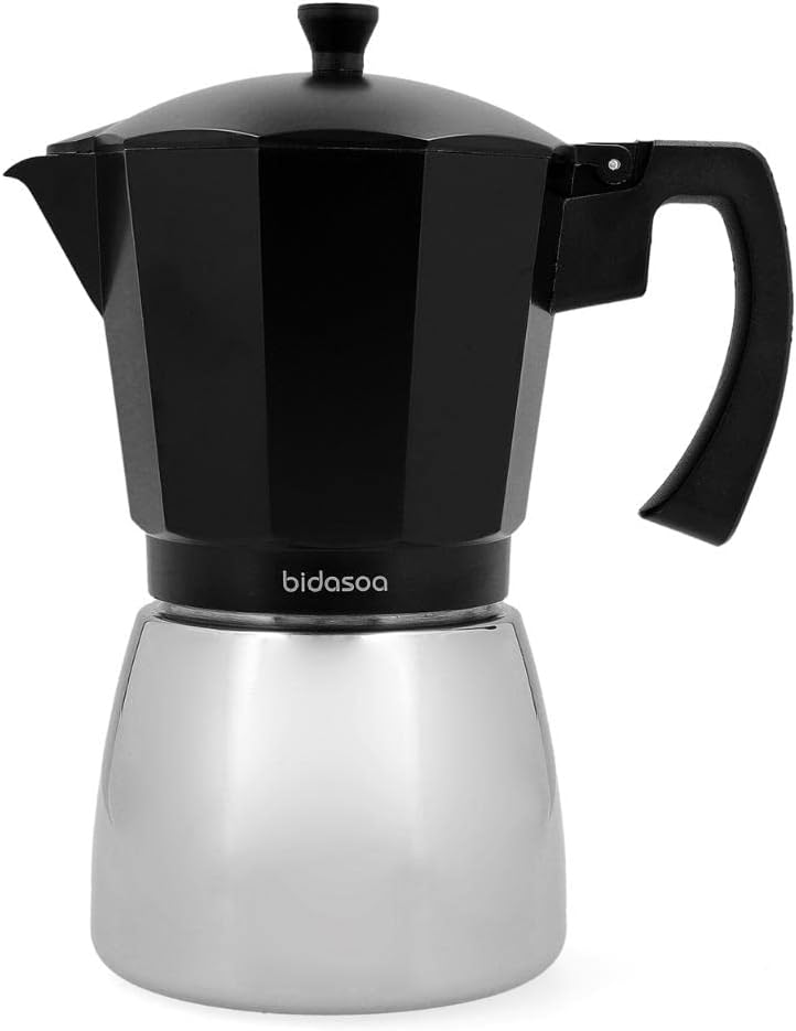 TRIBECA – Coffee Maker Aluminium Black and Grey 12 Cups 7605014