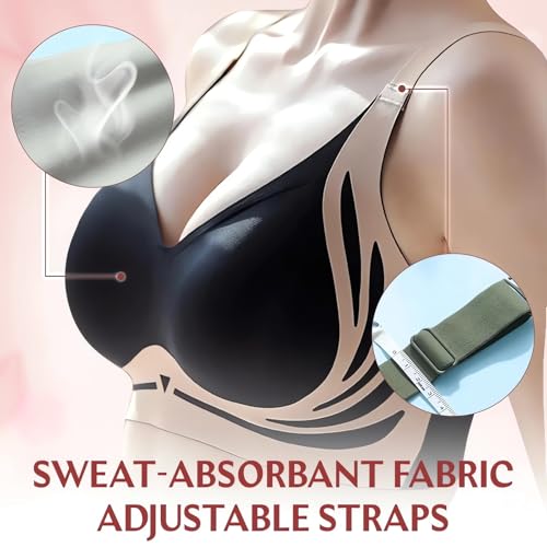 Powerful Push up Seamless Bra Caralush Wmstylist Lushfitting Wireless Bra No Underwire Full Coverage Support Anti Sagging Bra3