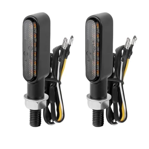 Clignotant de moto 6LED 8mm pour remplacer un éclairage faible et rouler sûr