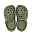 Toddler Boys Girls Garden Clog Slip On Slide Sandals Beach Shoes Army Green