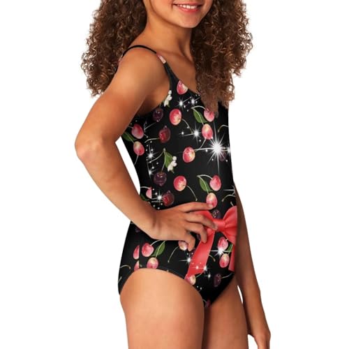 Image of YEXIATODO Kids One Piece Swimsuit for Teen Girls Womens Bathing Suit High Waist Bikini Set Girls Swimsuit for 7-18 Years Old