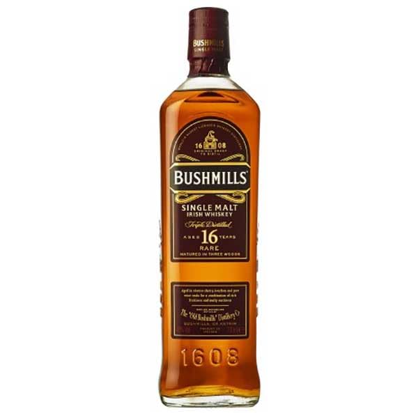 Amazon.co.jp: ブッシュミルズ シングルモルト 16年 40度 700ml[アサヒ