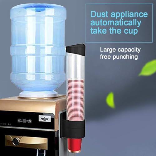 Distributeur de gobelets transparent bouton One Touch pour maison