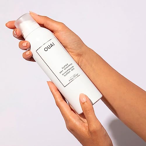 Ouai Super Dry Shampoo. Cleanse, Remove Product Buildup And Refresh Hair Without Water. Adds Instant Volume And Shine To Fine, Oily Hair. Free From Parabens And Sulfates (4.5 Oz) #TOP3