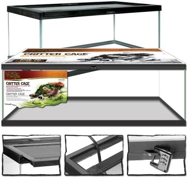 Reptile & Exotics Supplies Critter Cage 30 Blk 36X18x12