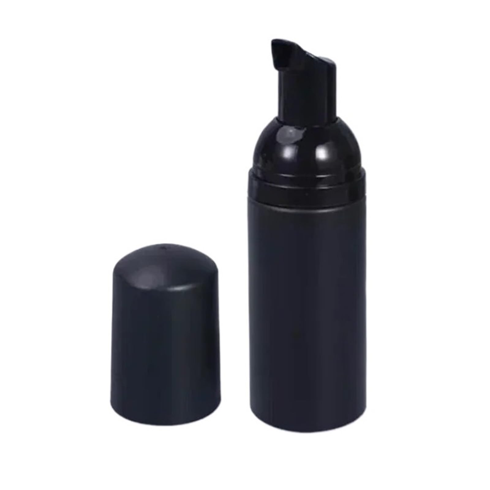 Soap Dispenser 30/50pcs Plastic Foam Pump Bottle Empty Face Cleaner Soap Eyelashes Cosmetic Dispenser for Kitchen,Bathroom(Matte Black Bottle,30PCS,60ml)