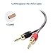 Cable Matters Heavy Duty 12 AWG Speaker Wire - 12ft, Single OFC Speaker Cable with Banana Plugs, Black