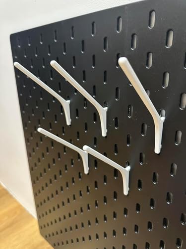 Support pour cônes fil à coudre Ikea Skadis - Crochets blancs x150