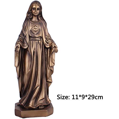 Décorations de salon avec statues et figurines catholiques de Jésus - 5