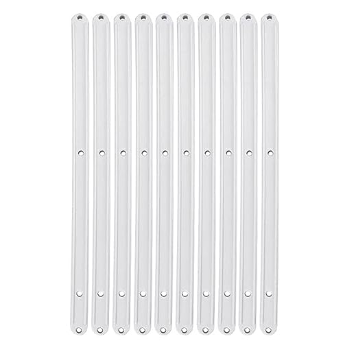 10 Pcs 298mm Plastic Cabinet Draw Runners