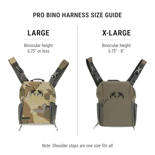 Image of KUIU PRO Bino Harness - Waterproof, Adjustable, One-Hand Lid, Custom Foam Shims, Hydration Rig Compatible Binocular Harness