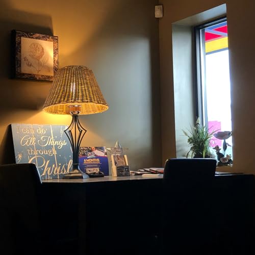 Osasy OS23-LSM4-251PD(USA) Small Lamp Shades Woven Boho Wicker Lampshades thumb #8