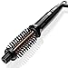 AmoVee Mini Curling Iron Travel Hair Brush Anti-Scald Curling Wand Ceramic Tourmaline Hot Brush 3/4 Inch Barrel for Short Hair