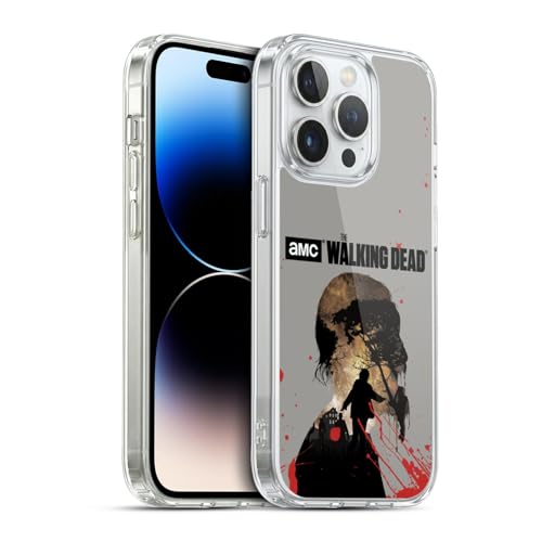 Funda iPhone 13 Pro Walking Dead de silicona contra arañazos