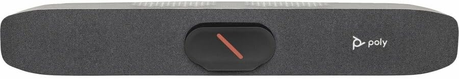 Poly Studio R30 USB Video Bar 4K Video Conference Equipment with Internal Speakers and Microphones - 3840 x 2160 Resolution - USB Connectivity - TAA Compliant - Sand - 1 Year Warranty