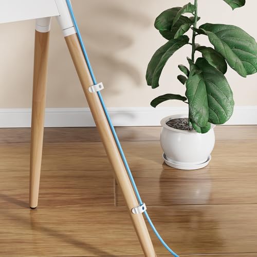Image of Audiovan Tripod TV Stand Wooden for 55-86 Inch,Floor (Height - 1455) 100x100-600x400 VESA Corner with Mount /Easel Floor Standing (White, 55-86 Inch)