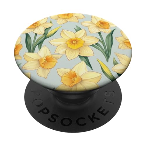 Daffodil Flower Floral PopSockets Standard PopGrip