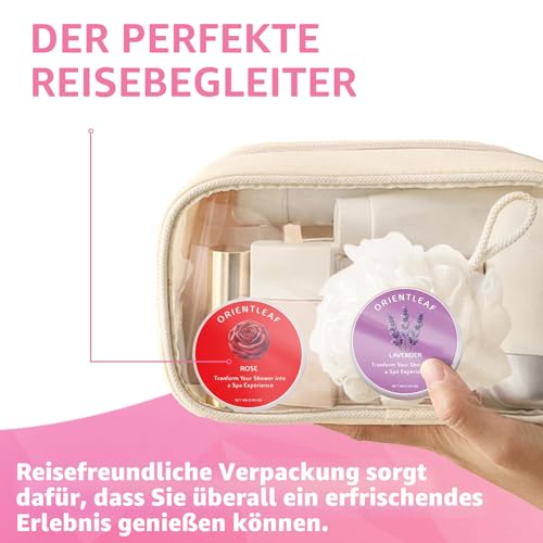 ORIENTLEAF Duschbomben 8 Stück, Geschenke für Frauen, Muttertagsgeschenk, Geburtstagsgeschenk für Frauen, Badebomben Geschenk freundin, Weihnachtsgeschenke
