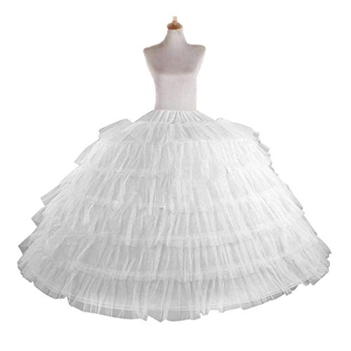 Ieuan Full White Ball Gown Hoops Wedding Accessories Petticoat Underskirt Slips Quinceanera Gown for Wedding Dress4