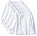 Carter's Unisex Baby 4 Pack Side Snap Tees - White - Newborn