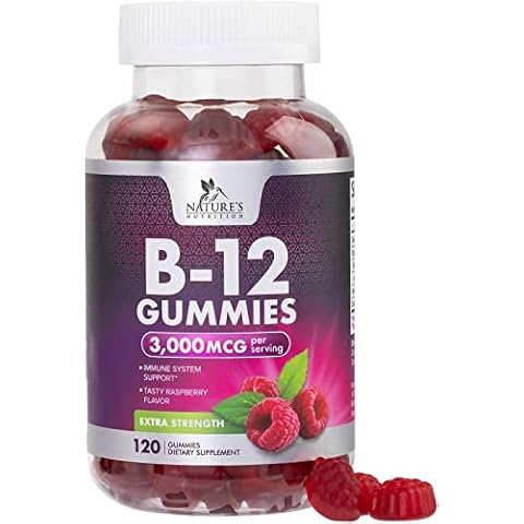 Vitamin B12 Gummies for Energy & Immune Support Cover