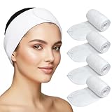 Appearus Pro. Stretch Cotton Terry Spa Headband (4 Count)