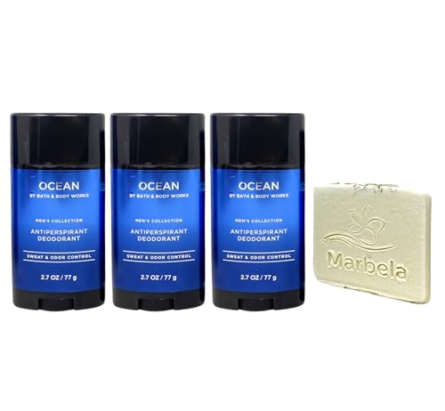Bath & Body Works The Men's Collection Ocean 3 Antiperspirant Deodorants miniatura 1