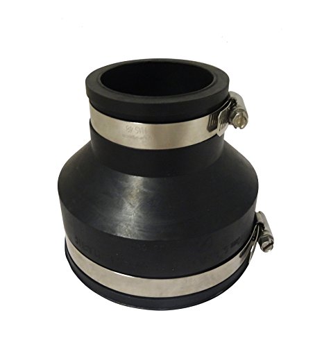 Air Aqua Flexible Reduziermuffe von 25x20mm bis 250x200mm, Gummimuffe, Rohrverbinder, Größe Ø:40x32mm